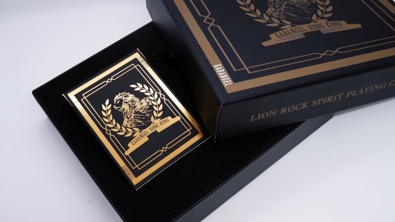 Lion Rock Spirit Playing Cards Collection Box - Board Games & Toys - Paper Multicolor