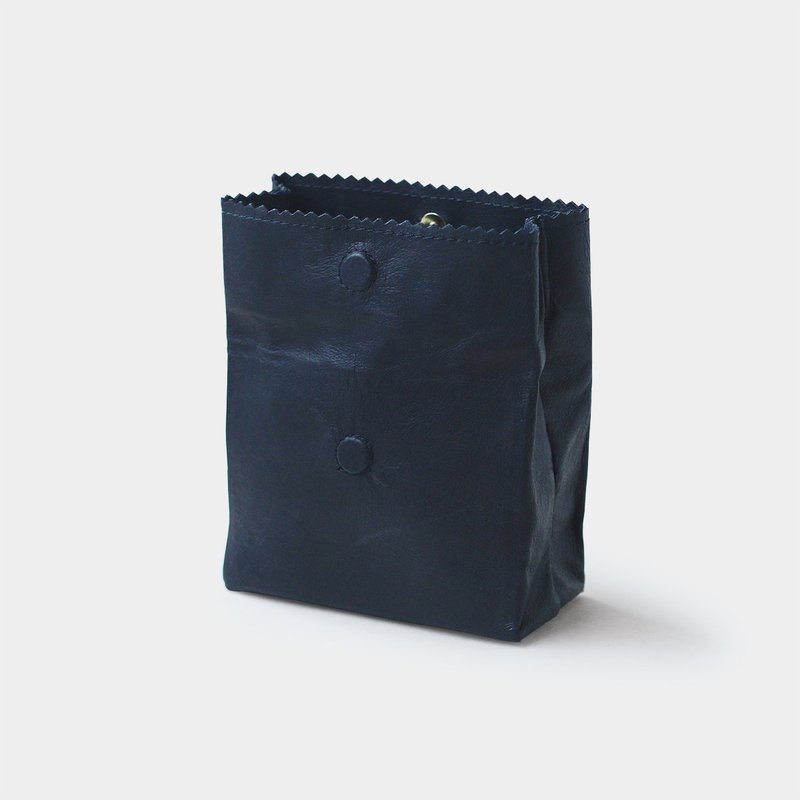 paper pouch : black - 錢包/皮夾/長短夾 - 真皮 黑色