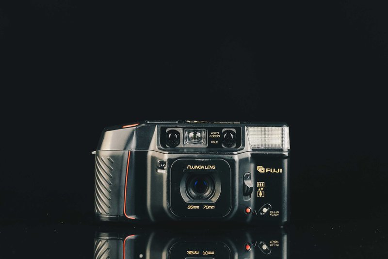 FUJI TELE CARDIA SUPER DATE #5549 #135底片相機 - 菲林/即影即有相機 - 其他金屬 黑色