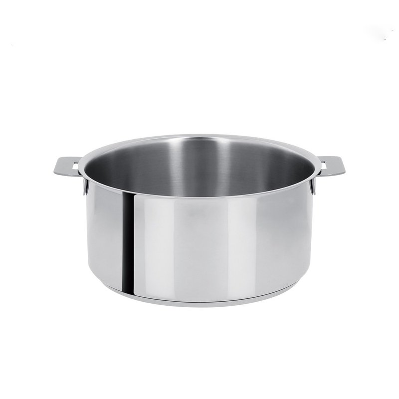 法國 Cristel MUTINE 自由經典 三層不鏽鋼燉鍋18cm (C18Q) - 鍋子/烤盤 - 不鏽鋼 銀色