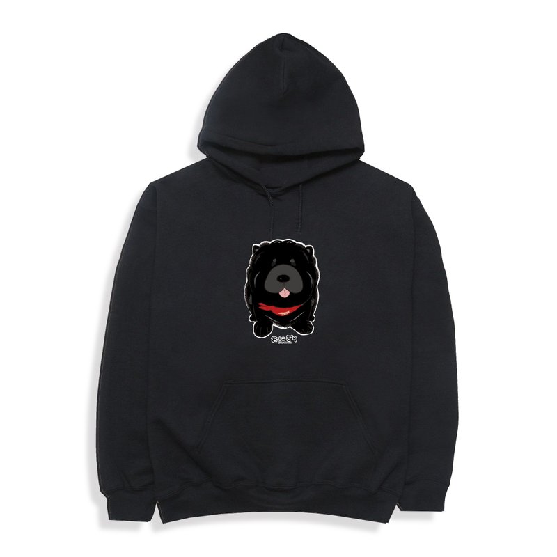 Shiba Inu Hoodie  Gildan Heavy Blend Adult Hooded Sweatshirt - เสื้อฮู้ด - ผ้าฝ้าย/ผ้าลินิน สีดำ