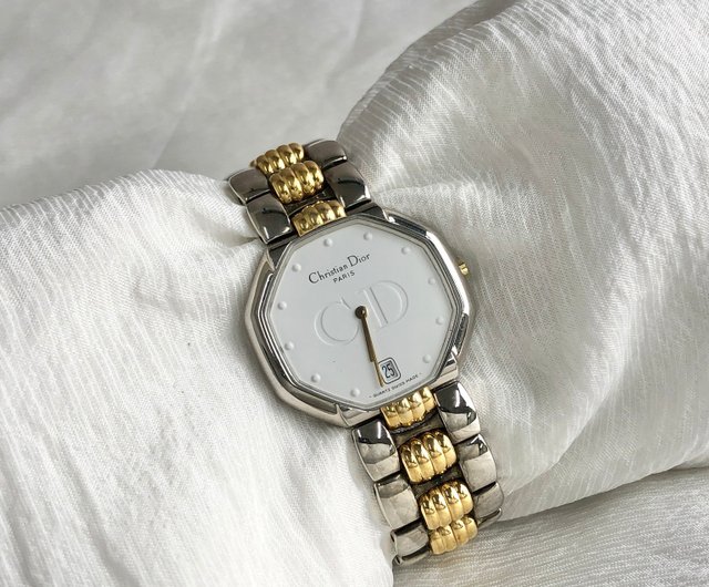 日本直送 名牌中古包 】Christian Dior 腕時計 シルバー