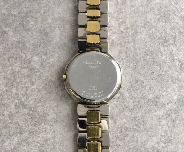 【中古】Christian Dior クリスチャンディオール 腕時計45.204 日本直送 名牌中古包 】Christian Dior 腕時計 シルバー