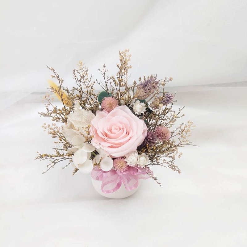 Eternal flower exquisite potted flower custom flower gift Valentine's Day Dianhua Coupon - Dried Flowers & Bouquets - Plants & Flowers 