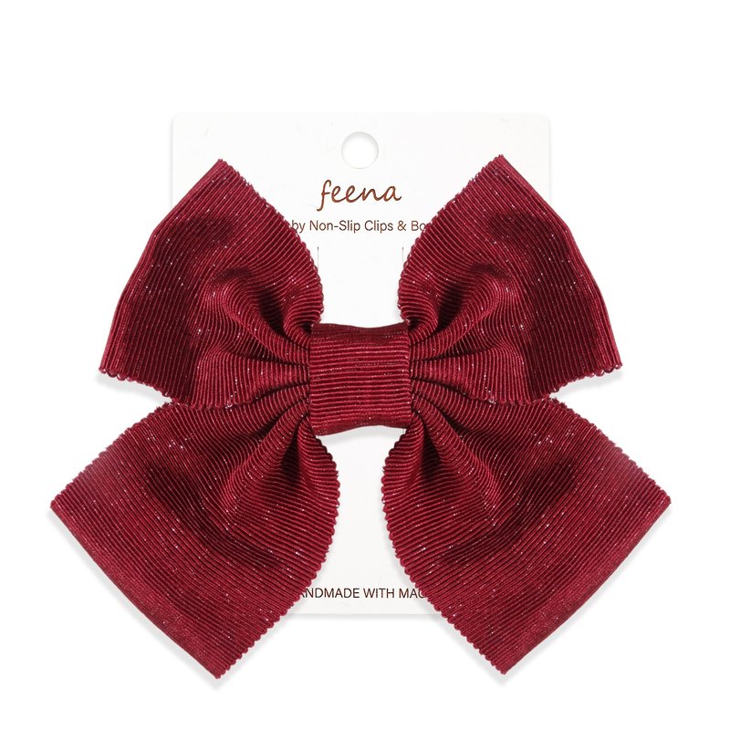 NO.65 蝴蝶結髮夾 - 髮夾/髮圈 - 其他材質 