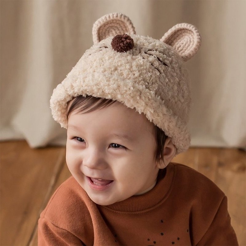 Happy Prince韓國 Nu-ri小貓咪嬰兒帽 - 嬰兒帽/髮帶 - 聚酯纖維 多色