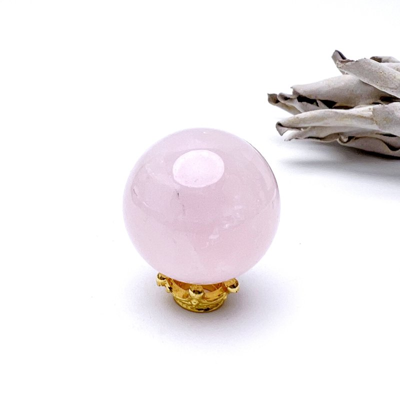 Fine flash. The crystal ball has a picture and an object, a mine of popularity and peach blossoms l Starlight pink crystal ball refurbished l - Items for Display - Crystal Pink