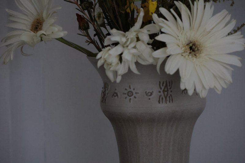 no.2318 誕生符號' 花瓶I - 花瓶/花器 - 陶 