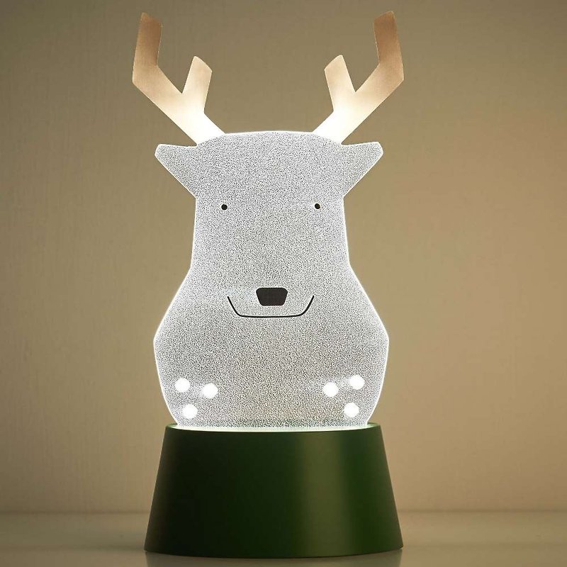 Xcellent Party Light -Deer - โคมไฟ - พลาสติก สีกากี