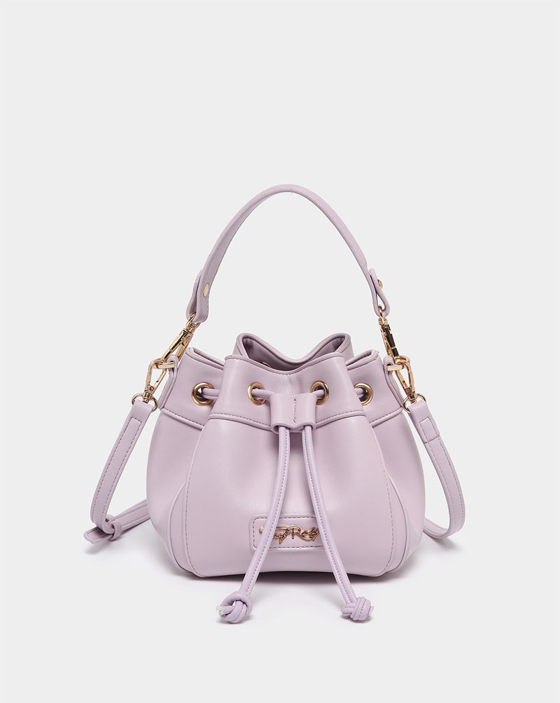 Just Fancy simple bucket bag - Drawstring Bags - Other Materials Purple