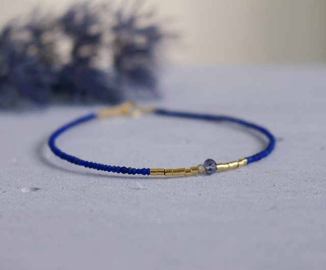 Blue Tourmaline bracelet