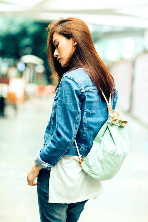 Voyage Backpack-- Light Denim