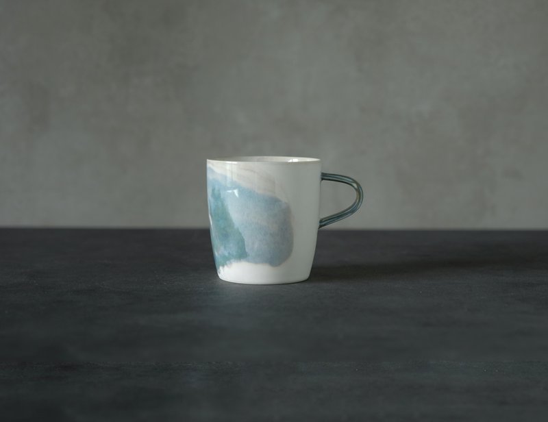 山巒_咖啡杯 - 咖啡杯/馬克杯 - 瓷 白色