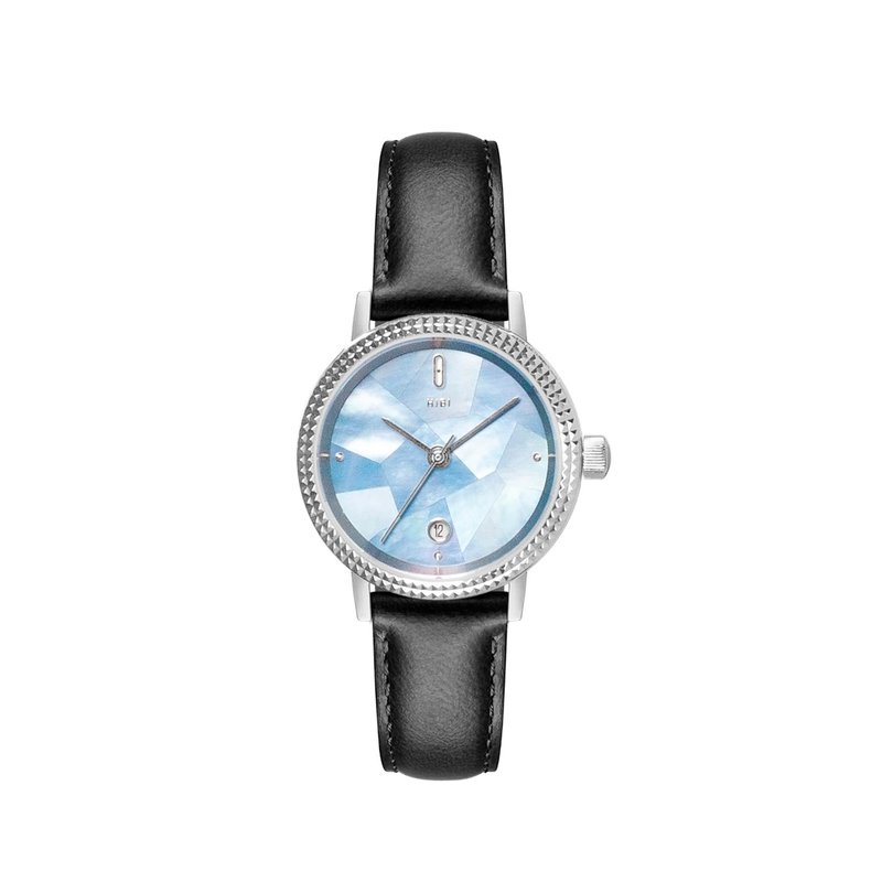 HIBI Watches: Umi 26mm Stone Blue - Japanese Movement & Sapphire Crystal Glass - นาฬิกาผู้หญิง - โลหะ สีเงิน