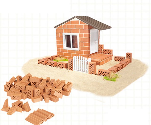 Teifoc Villa with Garage Construction Set and Educational Toy at