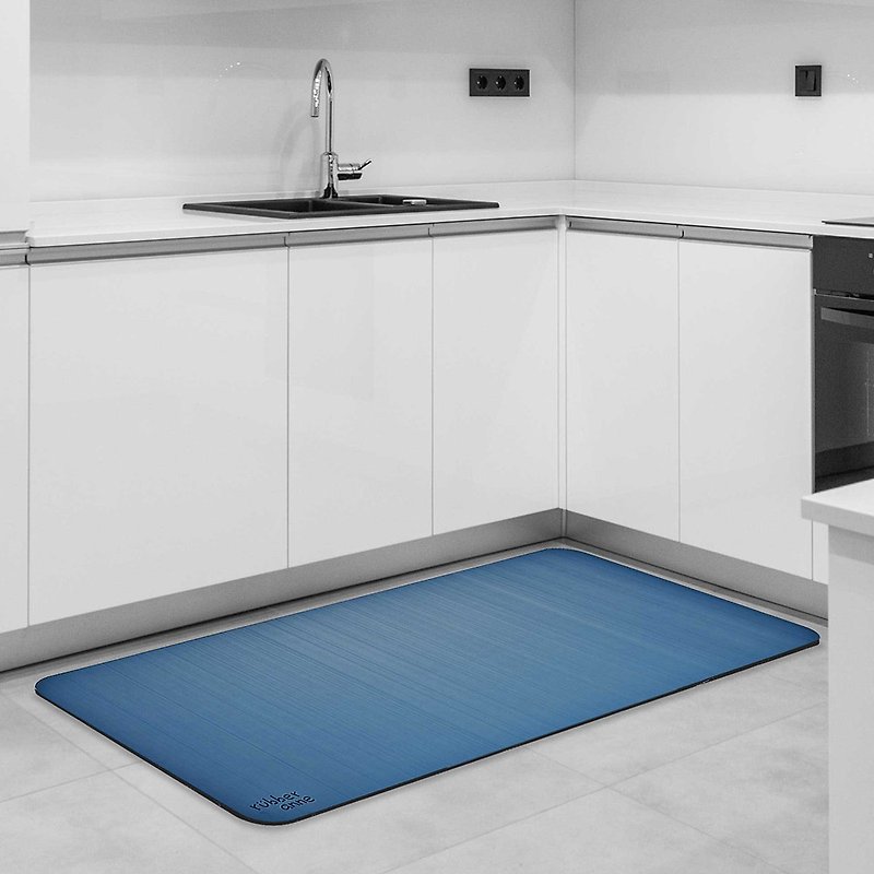 【rubber anne】30 seconds instant suction soft diatomite kitchen absorbent floor mat (120x50cm) - Rugs & Floor Mats - Other Materials 