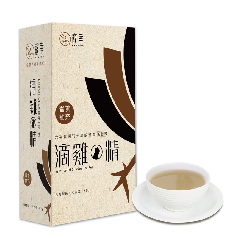 營養補充 - 寵幸滴雞精65g 6包裝 - 貓罐頭/鮮食 - 新鮮食材 