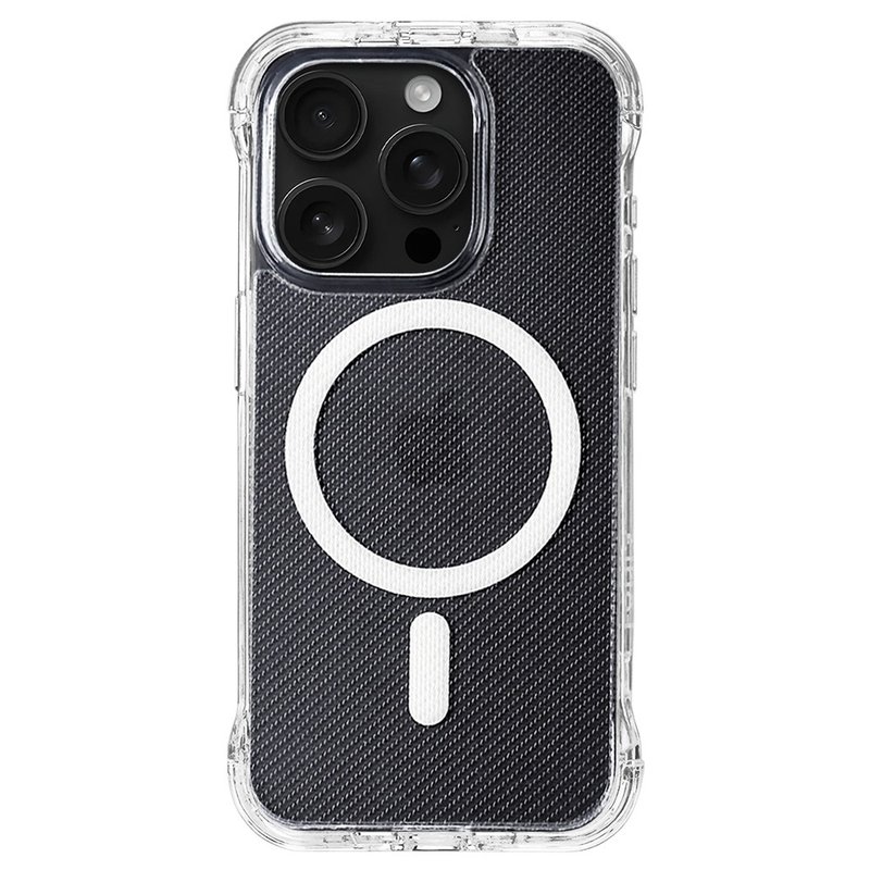 光雕系列 油畫玻璃 支架殼 磁吸透明 iPhone 16 15 14 13 Pro Max - 手機殼/手機套 - 其他材質 透明