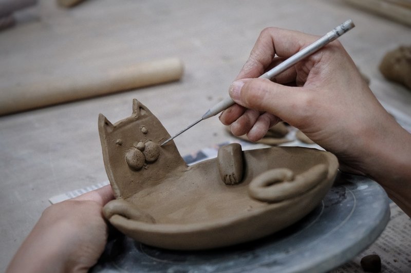 [Tainan DAW DIN Pottery Studio] Pottery Hand Kneading Experience Course - Pottery & Glasswork - Pottery 