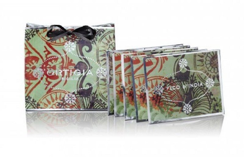 Ortigia Indian Fig Sachet Set 1 Bag 5 Packets x 2 Bags Discount Set - Fragrances - Paper 