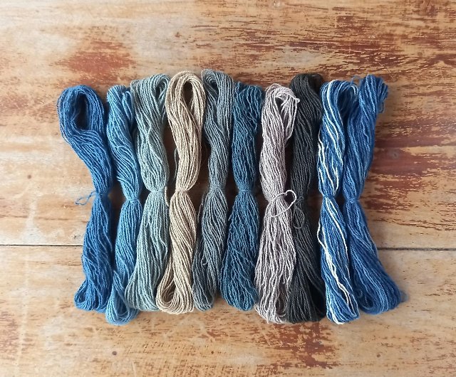 Indigo Dye Sashiko Thread | Hand Dyed