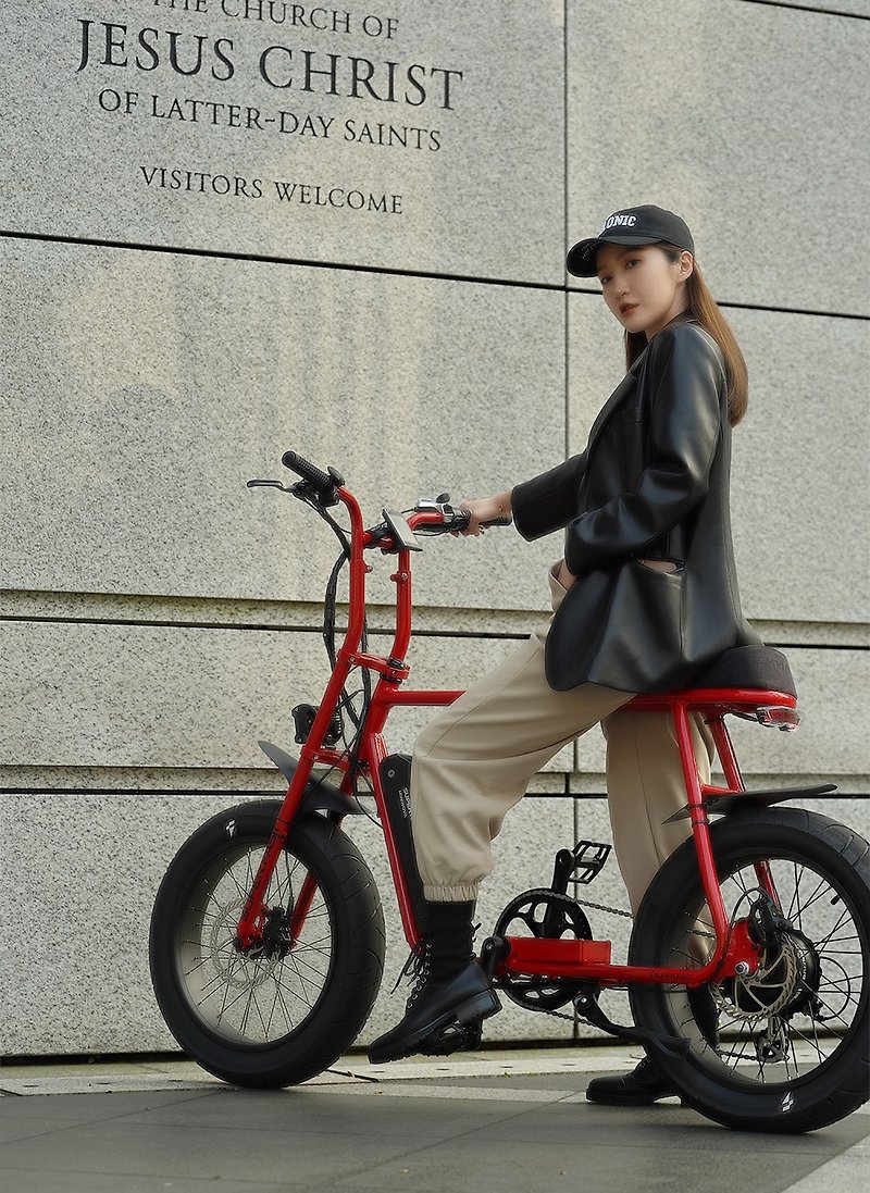 【Superfast】Electric Auxiliary Bicycle MiniNova-Red - Other - Other Metals Red