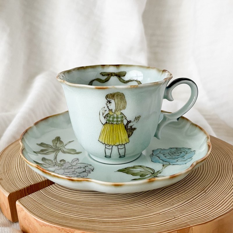 カップとソーサー - 茶壺/茶杯/茶具 - 瓷 白色