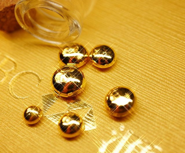 純金9999 - 小さな金豆 - 単一のゴールド堆積物 3.75g - 金塊