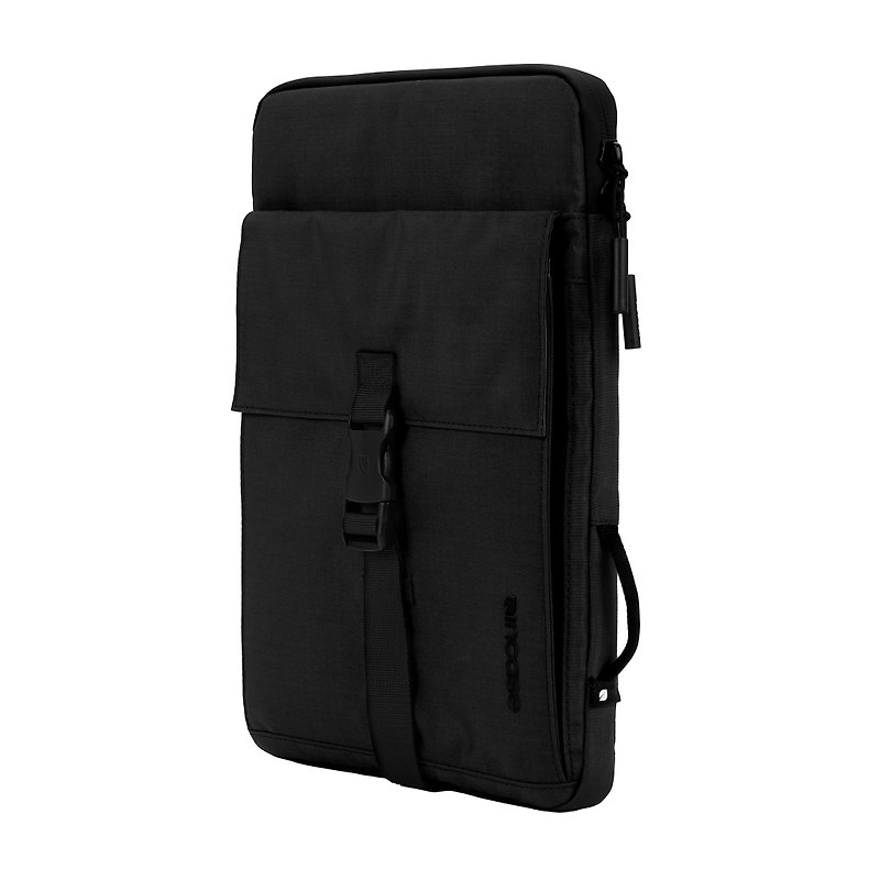 Incase Transfer Sleeve 13-inch Multifunctional Composite Laptop Liner Shoulder Bag (Black) - กระเป๋าแล็ปท็อป - เส้นใยสังเคราะห์ สีดำ