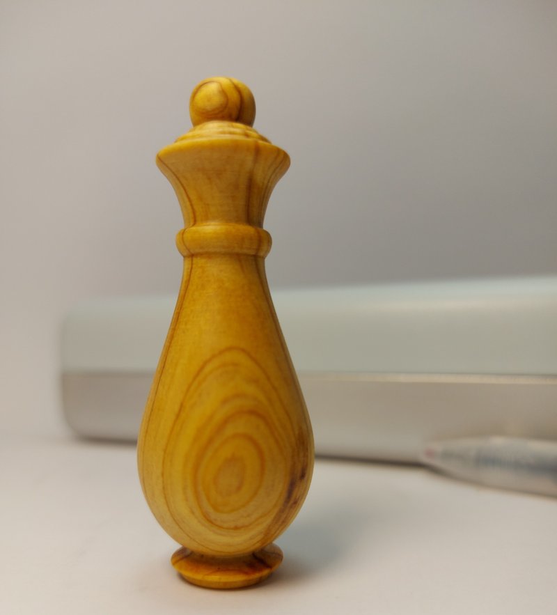 【小品聚寶盆】台灣檜木/居家/辦公擺飾/木質紓壓/保 - 擺飾/家飾品 - 木頭 