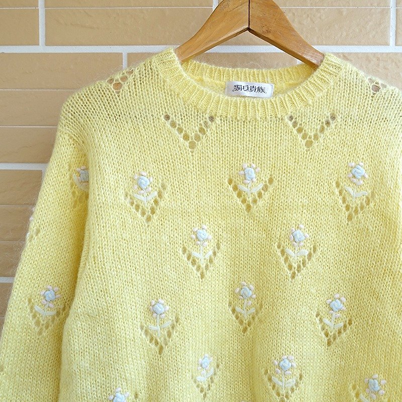 │Slow│ Flowers Story - vintage retro sweater │vintage literary whims cute.... - Women's Sweaters - Other Materials Multicolor