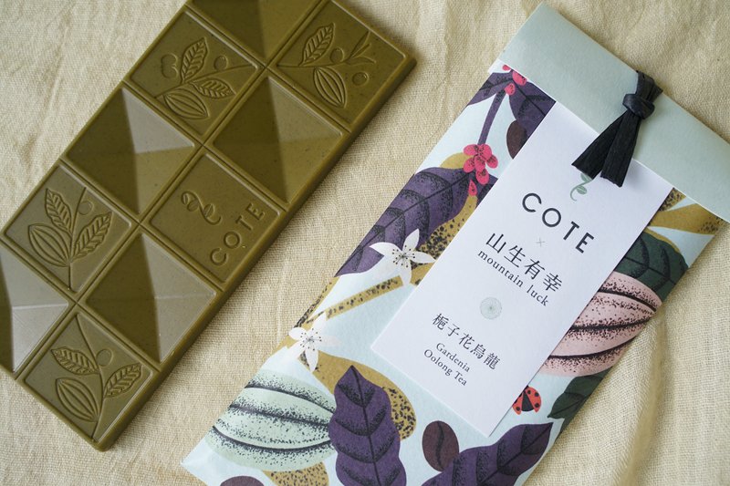 [COTE Scented TeaChocolate]Shanshengはco-brand_GardeniaOolongに幸運です - お茶 - 食材 