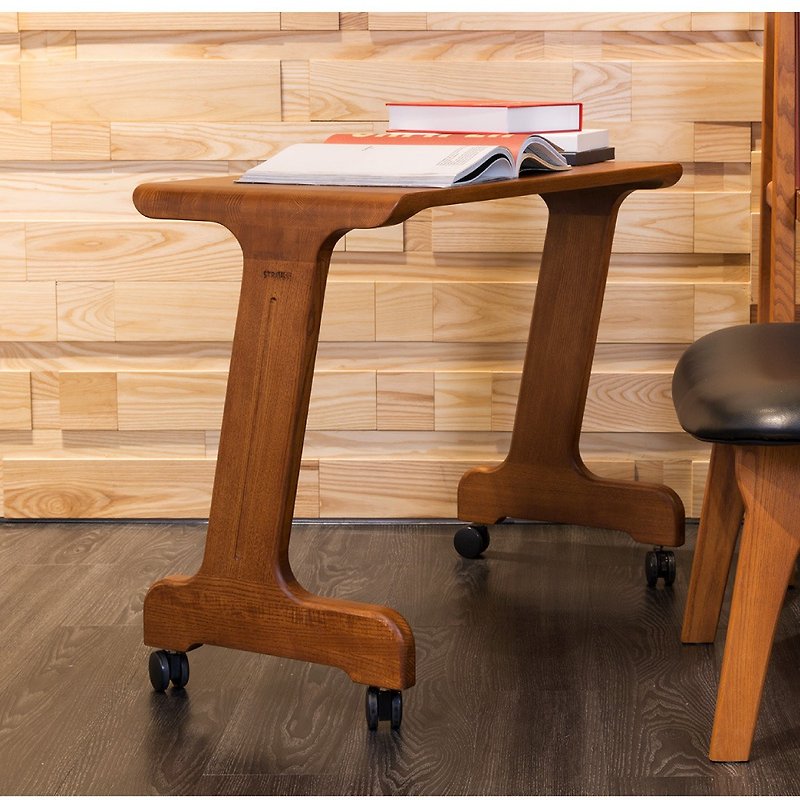 【STRAUSS】─Lingbo Mobile Table - เฟอร์นิเจอร์อื่น ๆ - ไม้ สีนำ้ตาล