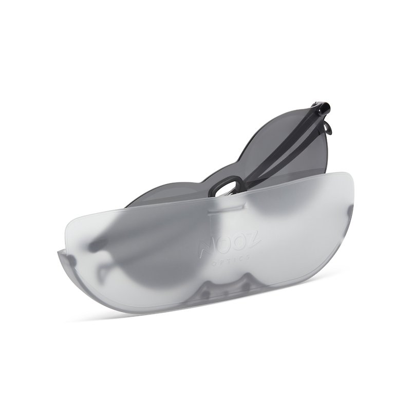 France Nooz Fashion Sports Sunglasses - Temple Portable - Round Glare Silver - กรอบแว่นตา - วัสดุอื่นๆ สีเงิน