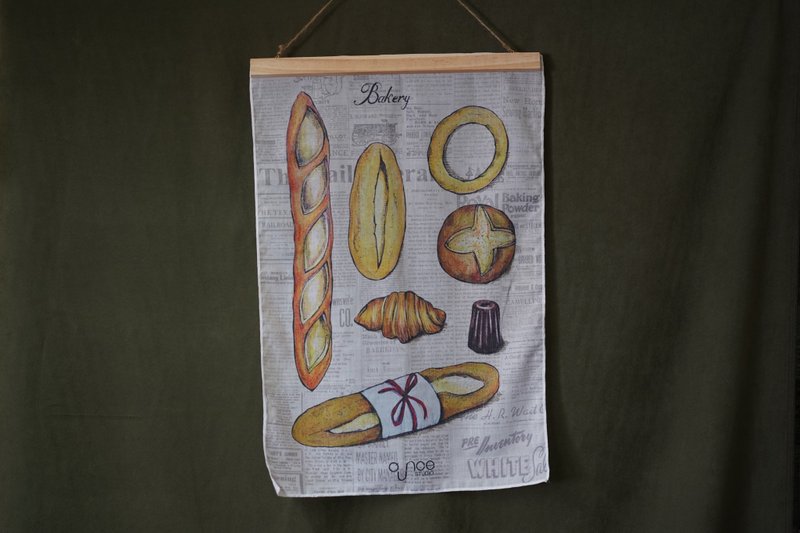 Bakery Tea Towel - Wall Décor - Cotton & Hemp 