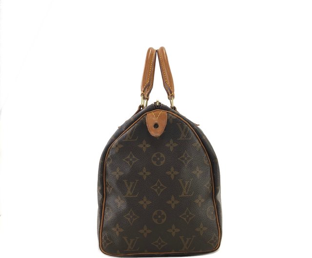 ヴィトンボストン　30 LV*Speedy Soft 30 Boho ビーズ装飾付き ボストンバッグ N87212