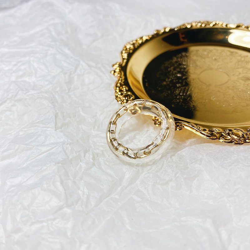 Flower blooming ring: no7 | handmade earrings - แหวนทั่วไป - วัสดุอื่นๆ 