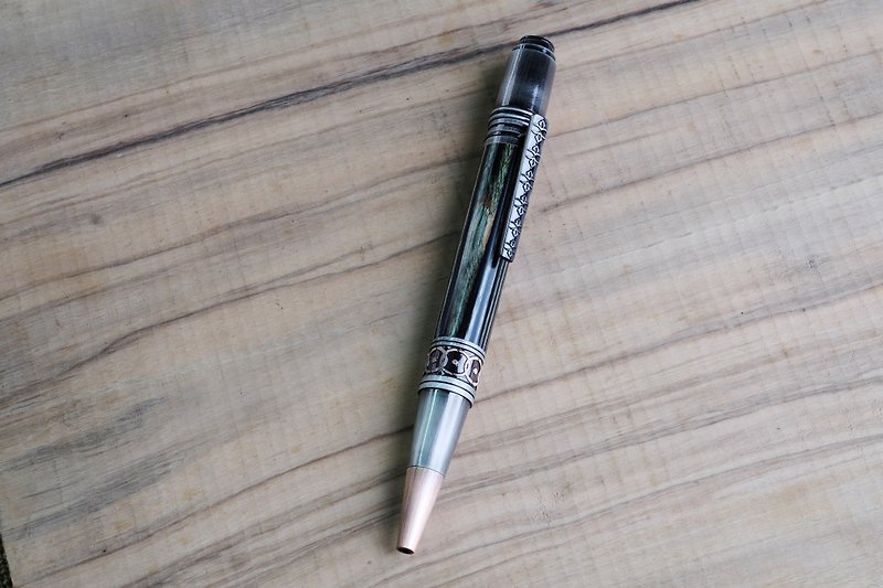 Color wood ball pen - ปากกา - ไม้ สีเขียว
