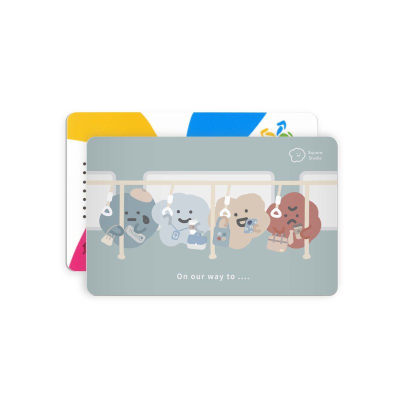 All the different emotions, sorrow and joy in the MRT - Fangfang card-type electronic ticket - อื่นๆ - พลาสติก 