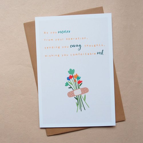 Sending Healing Vibes - Greeting Card