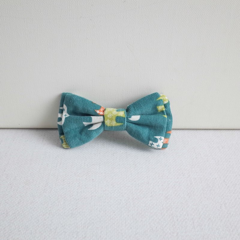 Children's bow tie #018 - เนคไท/ที่หนีบเนคไท - ผ้าฝ้าย/ผ้าลินิน 