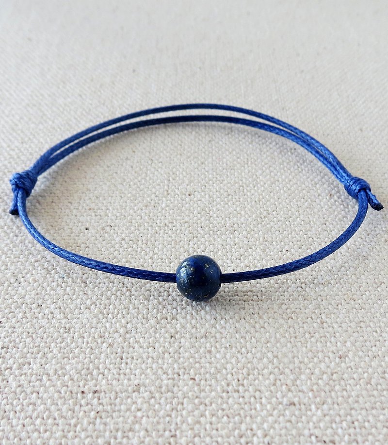 Fashion 【】 lucky stone lapis lazuli Korean wax bracelet ~ ~ - Bracelets - Gemstone 