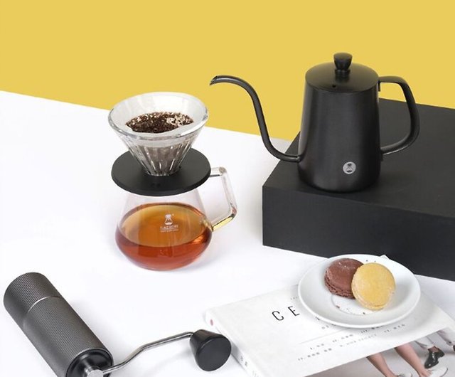 Pour-over Coffee Gift Box] C3 Classic Pour-over Coffee Set [Black/White] -  Shop otlmall Coffee Pots & Accessories - Pinkoi