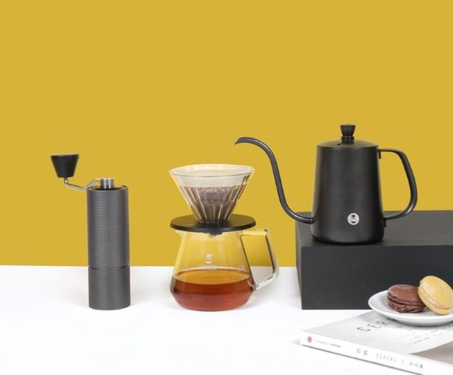 Pour-over Coffee Gift Box] C3 Classic Pour-over Coffee Set [Black/White] -  Shop otlmall Coffee Pots & Accessories - Pinkoi