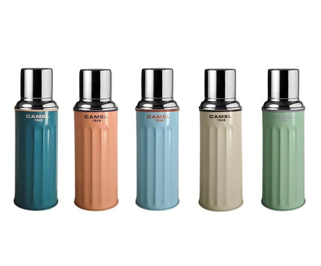 キャメルブランド 450ml ガラス真空魔法瓶 122 シリーズ | オーツ