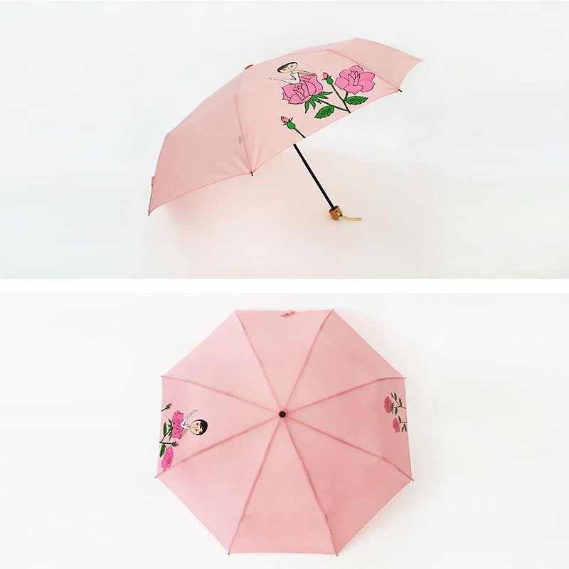 Rose if Ruozuo umbrella - Other - Waterproof Material Pink