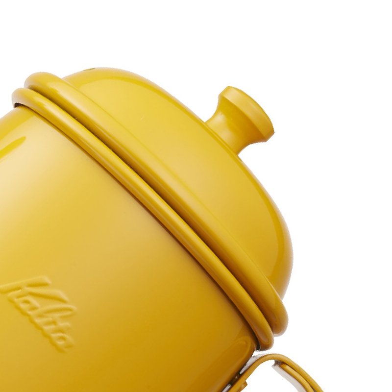 【Japan】Kalita│Stainless Stainless Steel paint slender hand punch pot (700ml)-bright yellow - อื่นๆ - สแตนเลส สีเหลือง