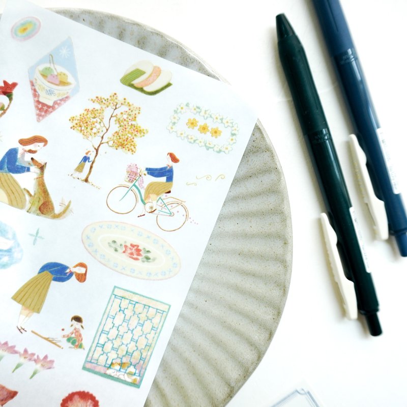 Amelie's Day Trip - Transfer stickers | 2 sheets included - 設計館 ...