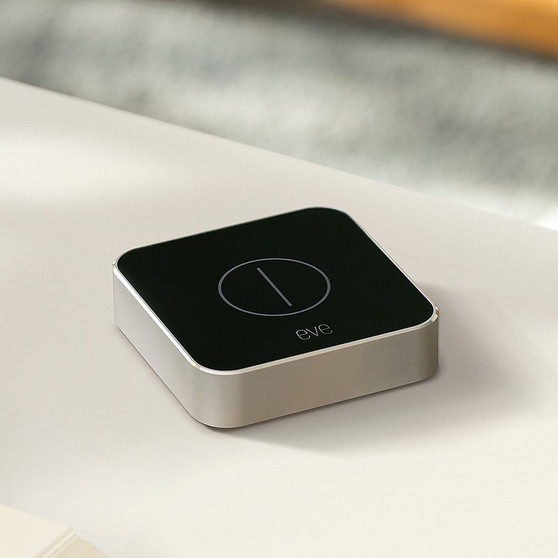 Button button/Bluetooth low energy [evehome]_Apple HomeKit - แกดเจ็ต - พลาสติก สีดำ