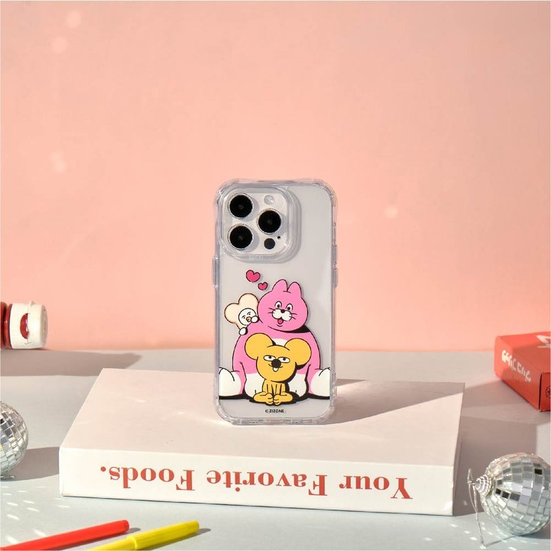 ZIZONE友愛情誼抗黃防摔MagSafe iPhone手機殼 - 手機殼/手機套 - 塑膠 透明